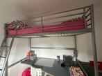Ikea hoogslaper met bureaublad. Bedgedeelte 90 bij 200 cm., Ophalen, Gebruikt, Hoogslaper