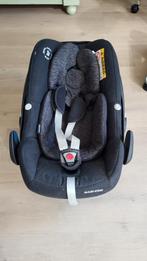 Maxi-Cosi Pebble Pro i-Size met FamilyFix 3 onderstel, Ophalen, Autogordel of Isofix, Zijbescherming, Zo goed als nieuw