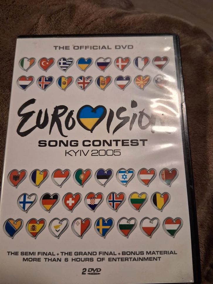 Eurovision Song Contest Kyiv 2005 - Officiële DVD, Cd's en Dvd's, Dvd's | Muziek en Concerten, Gebruikt, Muziek en Concerten, Boxset