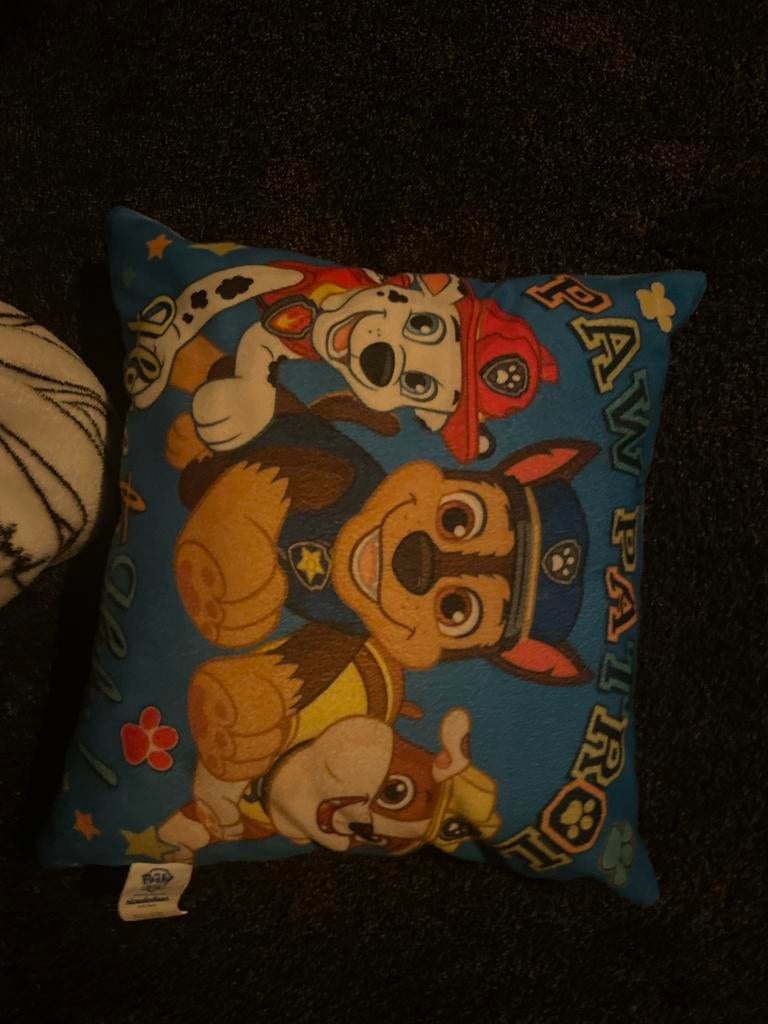 Paw Patrol kussen - Here to Help, Ophalen of Verzenden, Gebruikt, Jongen of Meisje