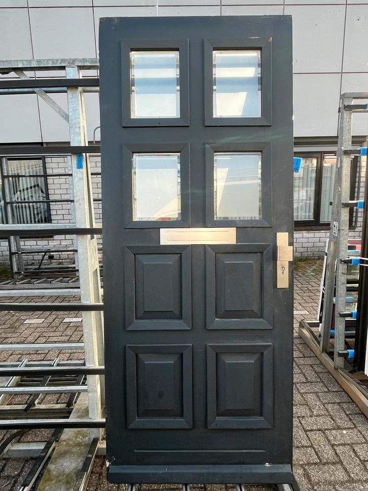 Voordeur 87x211 cm - Goede staat, Doe-het-zelf en Verbouw, Deuren en Horren, Gebruikt, Buitendeur, 200 tot 215 cm, 80 tot 100 cm