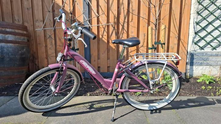 Alpina kinderfiets 22 inch - Roze, Fietsen en Brommers, Fietsen | Kinderfietsjes, Gebruikt, 20 inch of meer, Ophalen