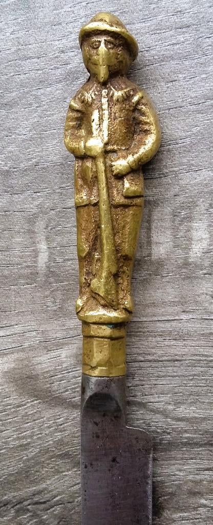 18 de eeuw Nederland Belgie BAROK Tafelmes Reis Mes Jager