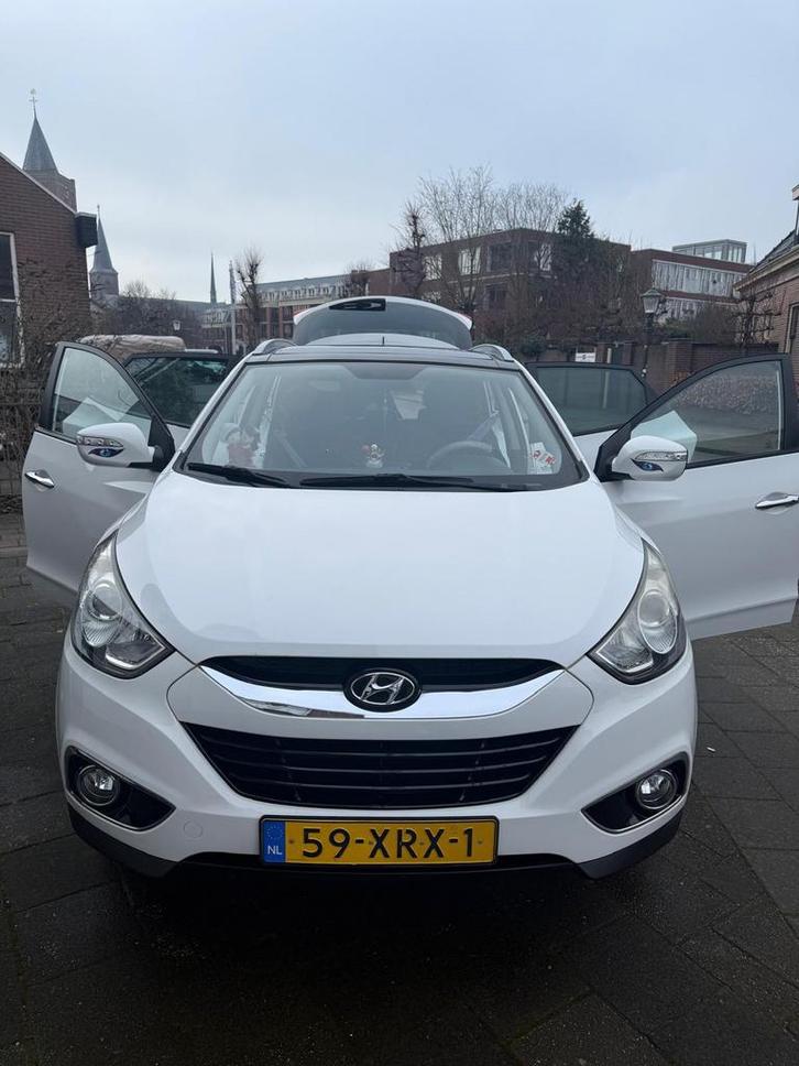 Hyundai iX35 1.6i GDI Blue 135pk 2012 Wit, Auto's, Hyundai, Particulier, iX35, Elektrische buitenspiegels, Panoramadak, Benzine