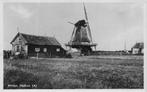Ameland Hollum - de molen met vuurtoren (1947), Ophalen of Verzenden, 1940 tot 1960, Gelopen, Waddeneilanden