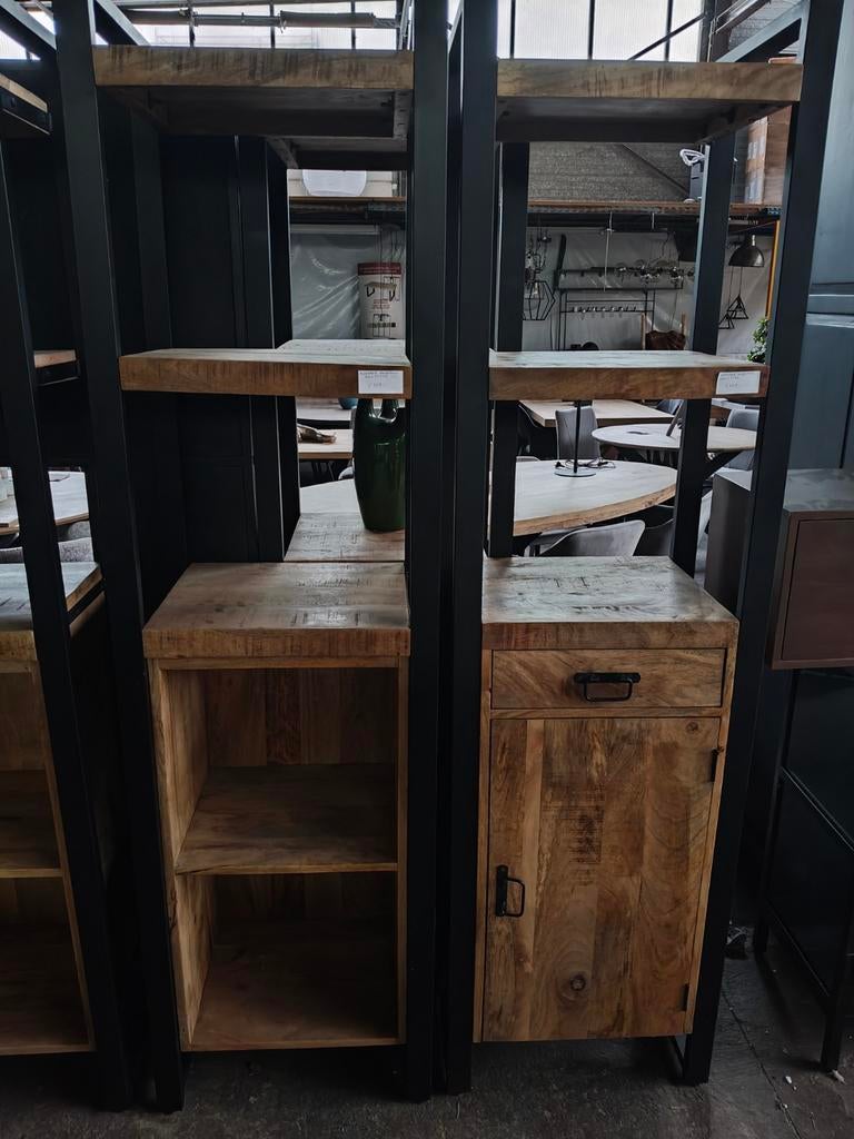 Mangohouten Boekenkasten - Diverse Modellen, Ophalen, Nieuw, Hout