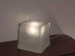 Vintage Ikea lamp Ice Cube Iviken lampje ijsblokje glas, Gebruikt, ., Ophalen of Verzenden, .