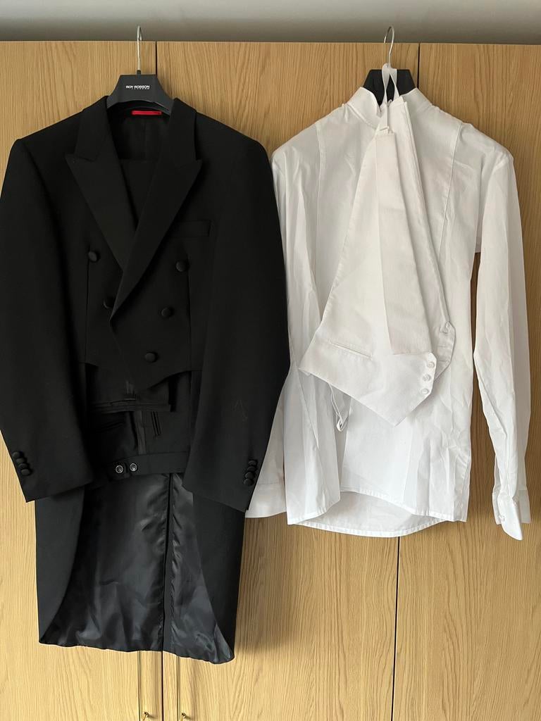 Rokkostuum maat 48 merk Suitable, Kleding | Heren, Kostuums en Colberts, Ophalen of Verzenden, Zo goed als nieuw, Maat 48/50 (M)