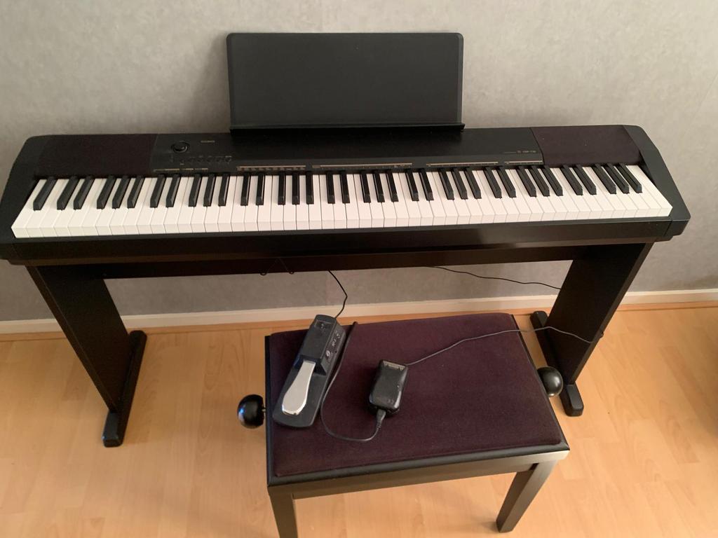 Casio CDP-130 Digitale Piano, Ophalen, Zo goed als nieuw, Zwart