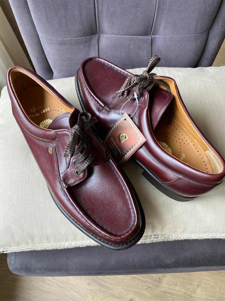 Greve handgemaakte leren heren schoenen, maat 44, Ophalen of Verzenden, Nieuw, Bruin, Veterschoenen