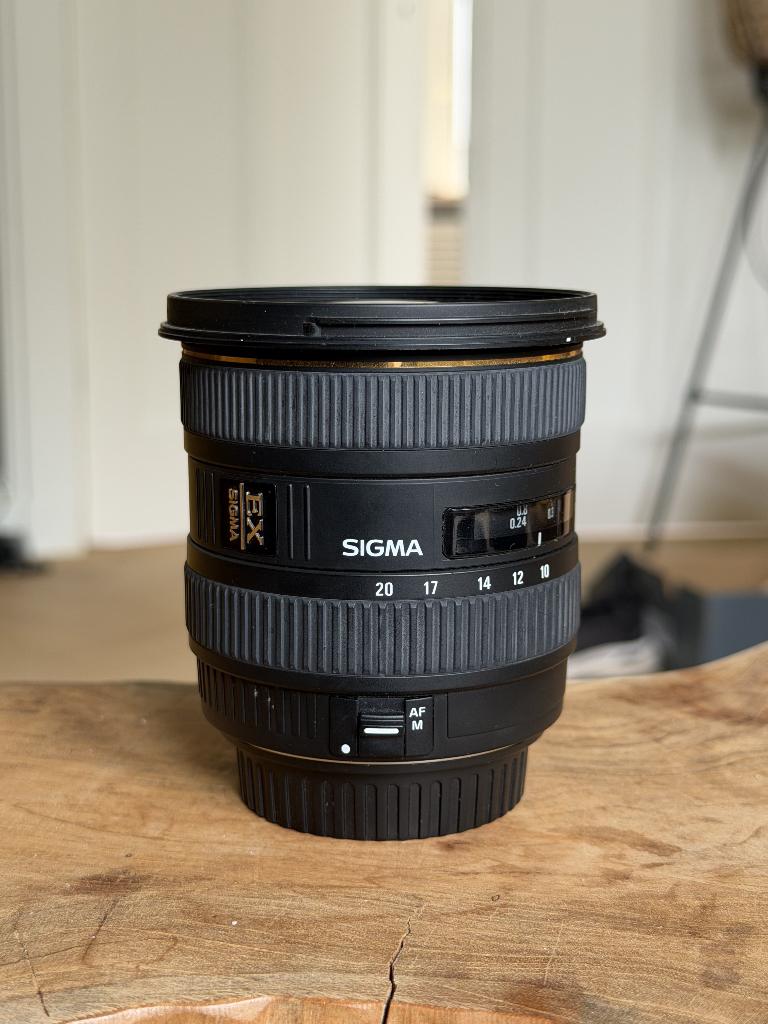 Sigma 10-20mm f/4-5.6 EX DC HSM Canon EF-S, Audio, Tv en Foto, Fotografie | Lenzen en Objectieven, Ophalen, Zo goed als nieuw
