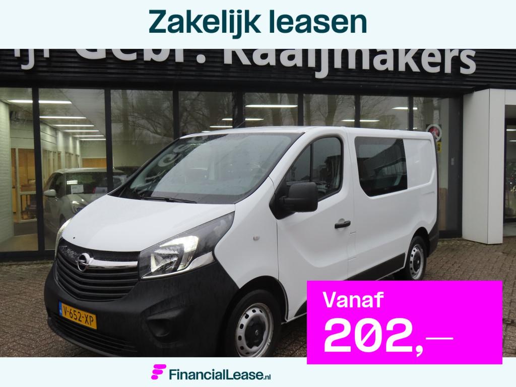 Opel Vivaro 1.6 CDTI L1H1 DC Edition*Airco*6-Persoons*, Voorwielaandrijving, 12 maanden, Gebruikt, Euro 6