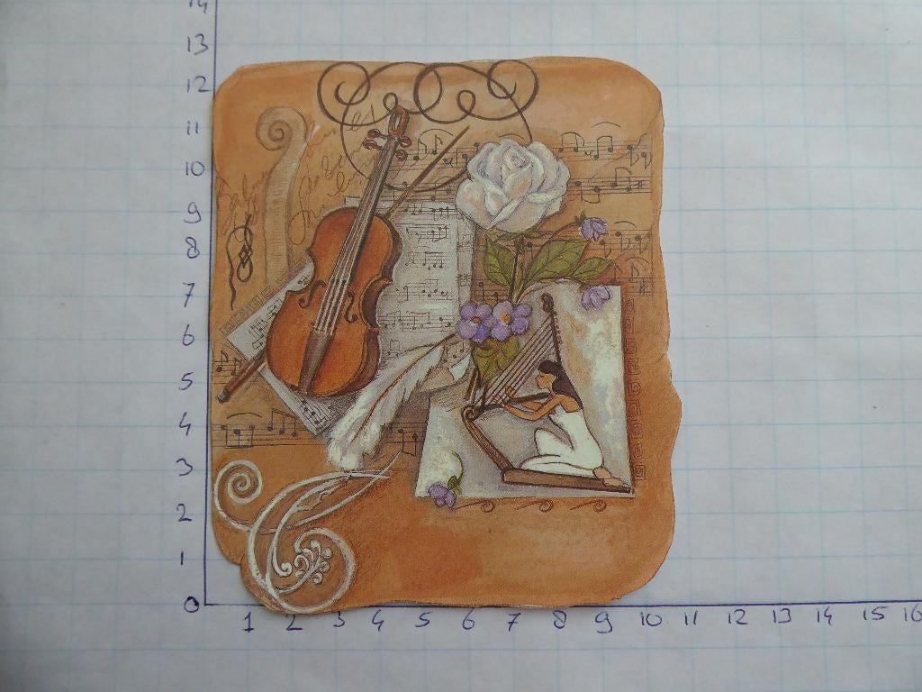 nr. 1627 - uitgeknipt 3d plaatje, Ophalen of Verzenden, Nieuw, Overige thema's, Knipvel