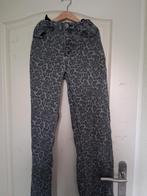 Leuke panterprint broek, Kleding | Dames, Broeken en Pantalons, Ophalen of Verzenden, Onbekend, Maat 34 (XS) of kleiner, Gedragen