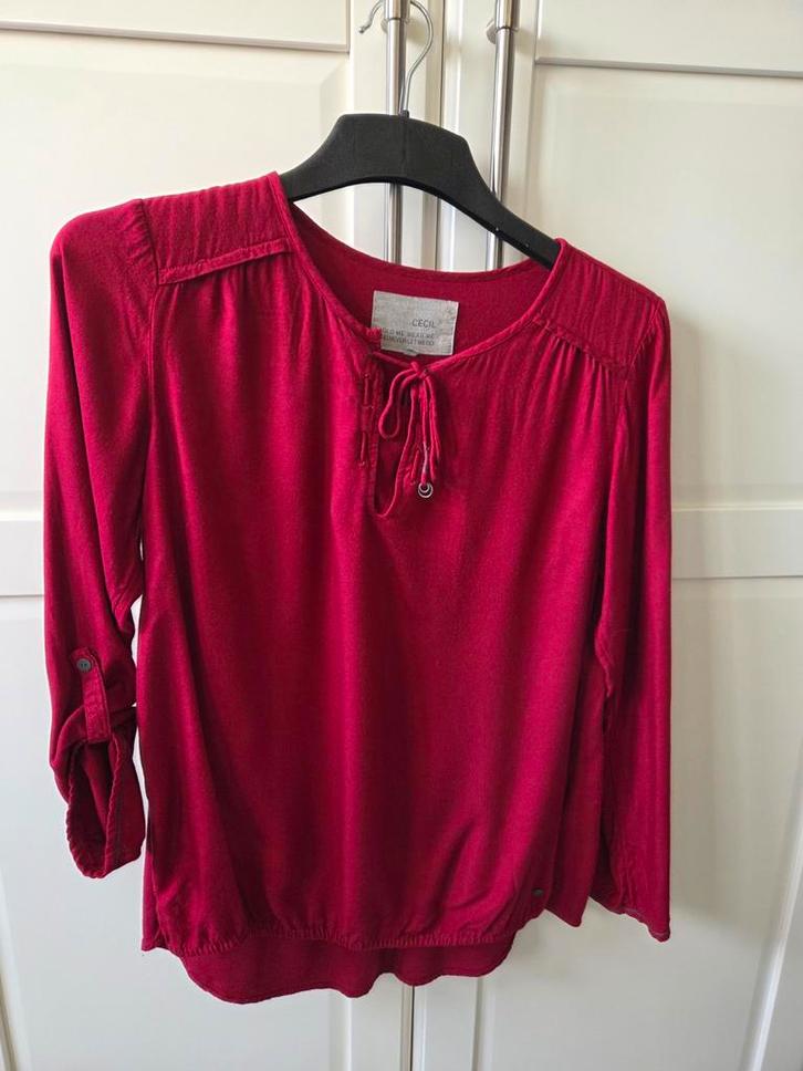 Cecil dames blouse maat S, Kleding | Dames, Blouses en Tunieken, Gedragen, Maat 36 (S), Rood, Ophalen of Verzenden