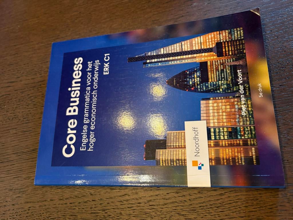 Core Business: Engelse grammatica voor hoger economisch, Ophalen of Verzenden, Gamma, Nieuw, HBO