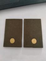 NL KL , adjudant onderofficier / vaandrig rangen overhemd, Verzenden, Landmacht, Nederland, Embleem of Badge