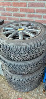 Winterbanden set 205/55 R16 (5x110), Auto-onderdelen, Banden en Velgen, Gebruikt, 16 inch, Banden en Velgen, Personenwagen