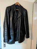 Vintage leren jas, Kleding | Heren, Ophalen of Verzenden, Gedragen, Maat 56/58 (XL), Zwart