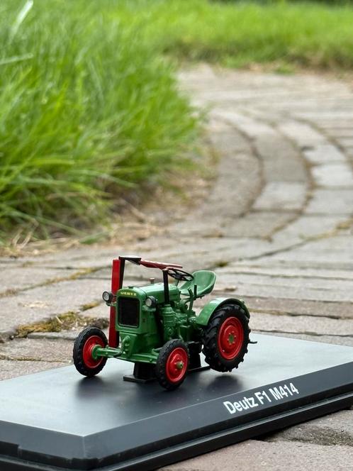 Deutz F1 M414, Hobby en Vrije tijd, Modelauto's | Overige schalen, Zo goed als nieuw, Tractor of Landbouw, Ophalen of Verzenden