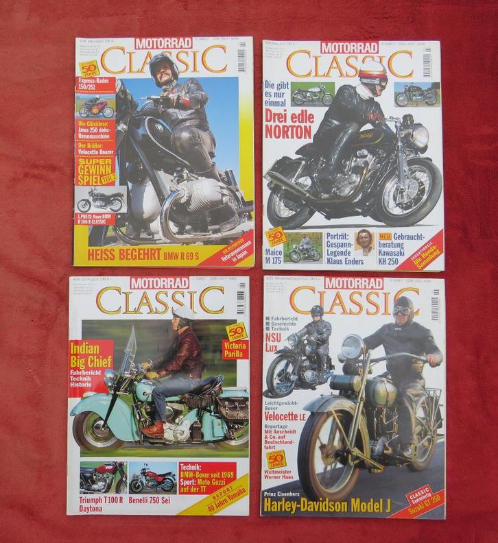 Motorrad Classic 1995, Boeken, Motoren, Gelezen, Ophalen of Verzenden