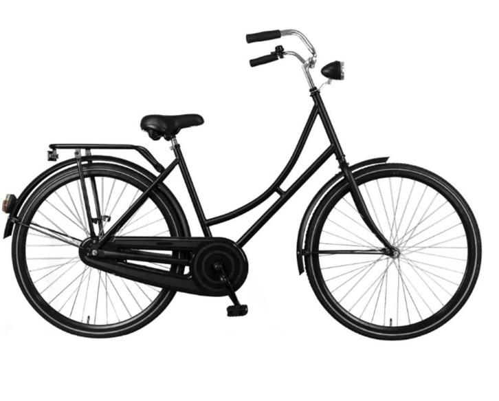Oma fiets 57cm nieuw matzwart, Fietsen en Brommers, Fietsen | Dames | Omafietsen, Nieuw, 56 cm of meer, Ophalen