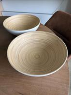 Serveerschaal IKEA RUNDLIG wit-bamboe 30 cm, Huis en Inrichting, Keuken | Servies, Ophalen, Overige materialen, Nieuw, Schaal of Schalen
