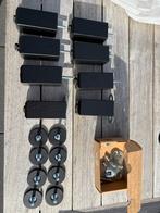 8x Stubbarp poten voor Besta kast - zwartbruin, Huis en Inrichting, Tafelpoot, Kunststof, Vierkant, Nieuw