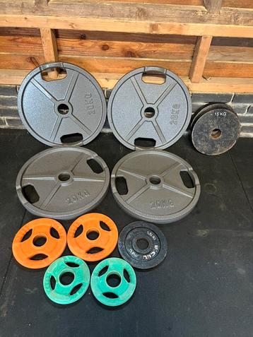 50mm halterschijven (120 kg) beschikbaar voor biedingen