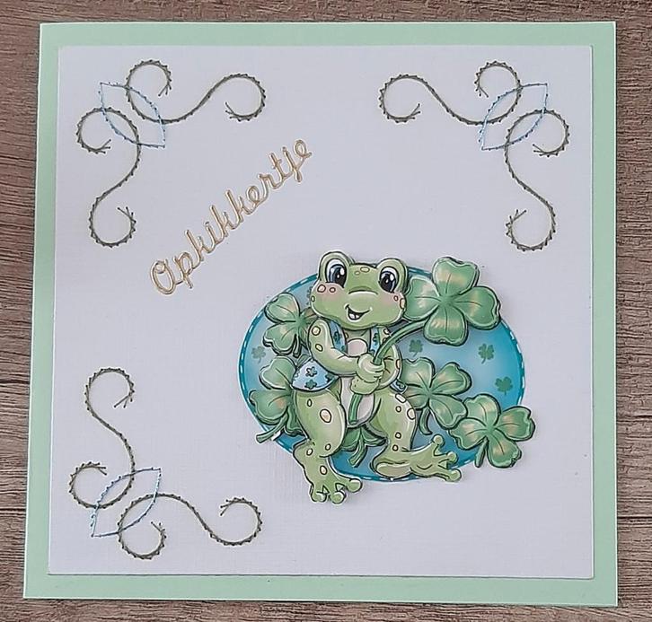 Diverse Geborduurde 3D Wenskaarten, Ophalen In Gemert, Hobby en Vrije tijd, Kaarten | Zelfgemaakt, Nieuw, Overige thema's, Verzenden