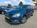 Volkswagen Polo 1.0 First Edition, Auto's, Gebruikt, Euro 6, Blauw, Bedrijf