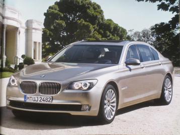 BMW Serie 730 740 750 2008 Boek beschikbaar voor biedingen