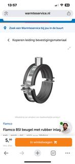 Flamco BSI Clip M8-M10 x 20-25 (50 stuks), Doe-het-zelf en Verbouw, IJzerwaren en Bevestigingsmiddelen, Ophalen of Verzenden, Nieuw