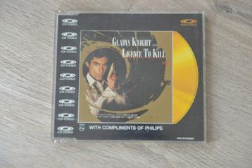 PROMO CD-VIDEO == GLADYS KNIGHT - LICENCE TO KILL beschikbaar voor biedingen