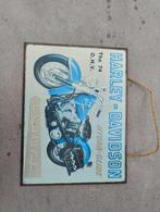 Metalen hangbord Harley, Ophalen of Verzenden, Zo goed als nieuw
