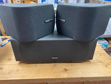 Philips centre speaker en  2 surround speakers beschikbaar voor biedingen