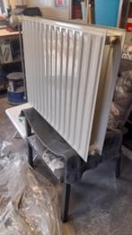 radiator dubbelplaats 60/75 met thermostaatkraan, Doe-het-zelf en Verbouw, Verwarming en Radiatoren, Ophalen, 30 tot 80 cm, Gebruikt