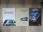 Honda Civic Shuttle Folders, Honda, Ophalen of Verzenden, Honda, Zo goed als nieuw