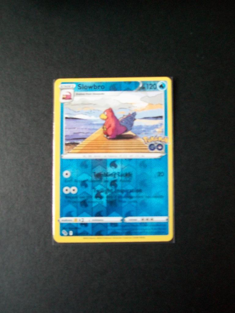 7866: Nieuwe Pokemon GO Kaart holofoil SLOWBRO HP120 020/078, Verzenden, Nieuw, Losse kaart, Foil