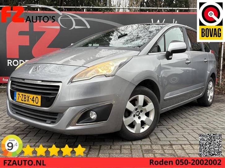 Peugeot 5008 1.6 VTi Blue Lease 7p. - Navigatie - Trekhaak -, Auto's, Peugeot, Bedrijf, Te koop, ABS, Achteruitrijcamera, Airbags