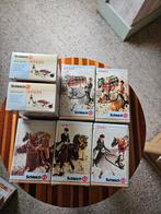 Schleich paarden 7 sets hoofdstellen zadels en ruiters NIEUW, Ophalen of Verzenden, Nieuw