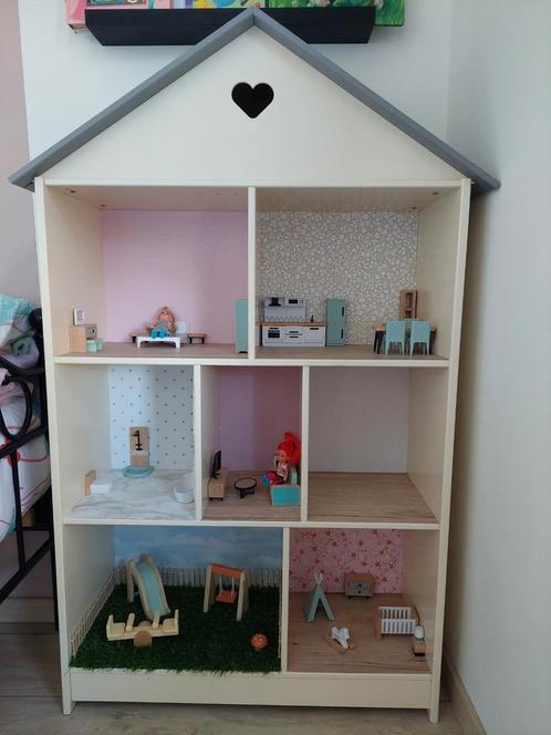 Mooi poppenhuis!, Kinderen en Baby's, Speelgoed | Poppenhuizen, Zo goed als nieuw, Ophalen of Verzenden