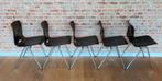 Pagholz Thur up seat 5 stuks vintage, Huis en Inrichting, Stoelen, Ophalen, Gebruikt, Bruin