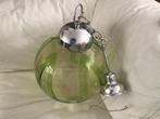 MURANO glazen bol HANGLAMP antiek, Huis en Inrichting, Lampen | Hanglampen, Ophalen of Verzenden, Gebruikt, Glas, Minder dan 50 cm