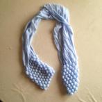 Lichtblauw sjaaltje, Verzenden, Zo goed als nieuw, Maat 42/44 (L), Sjaal