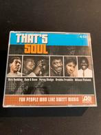That's Soul - 4CD Boxset, 1960 tot 1980, Boxset, Ophalen of Verzenden, Zo goed als nieuw
