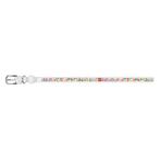 WAUDOG Donuts Lederen Halsband Wit Nek 19-25 cm KOOPJE!!!, Ophalen of Verzenden, Handgemaakt, Nieuw