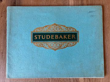1927 Studebaker brochure Duitstalig beschikbaar voor biedingen