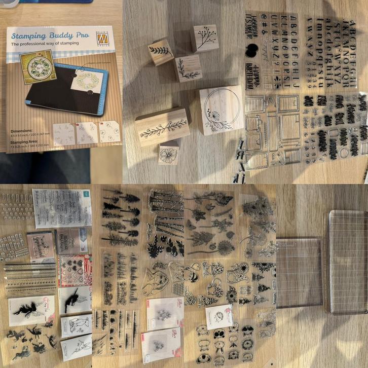 Stempels, Hobby en Vrije tijd, Scrapbooking, Zo goed als nieuw, Ophalen of Verzenden