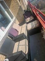 Loungeset tuinbank intratuin, Tuin en Terras, Tuinsets en Loungesets, Ophalen, 5 zitplaatsen, Gebruikt, Rotan